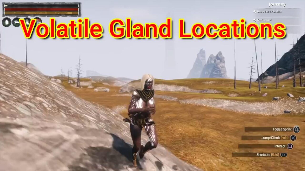 Conan Exiles Beginners guide Volatile gland location isle of siptha Busty