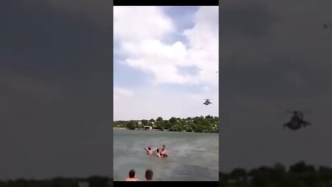 Ka-52 And Mi-24 flying over the beach near Donbas