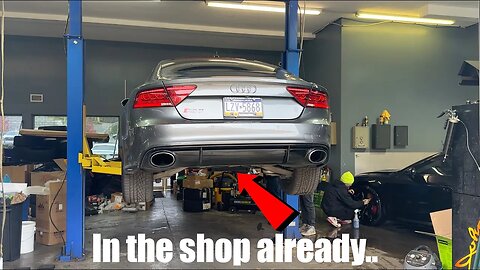 Here's Why My RS7 Is Already In The Shop..