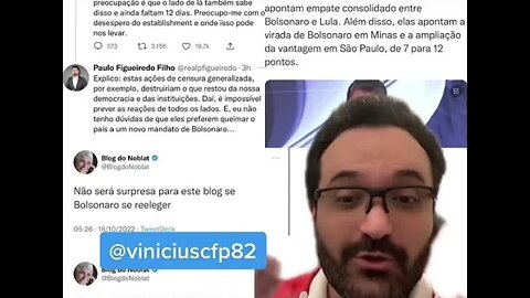 URGENTE! Jogo virou em favor de Bolsonaro (fontes: Noblat, Figueiredo e Tarcisio Gomes)