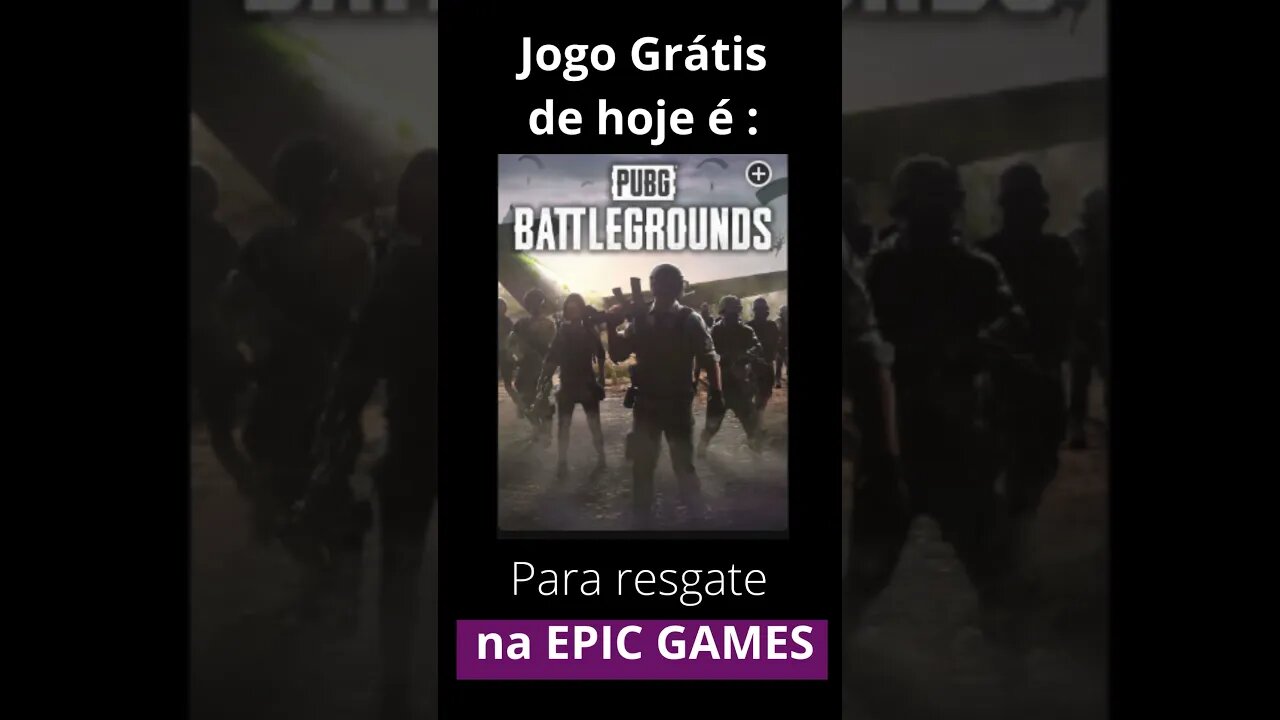 ALERTA!! Novo Jogo Grátis para PC #shorts