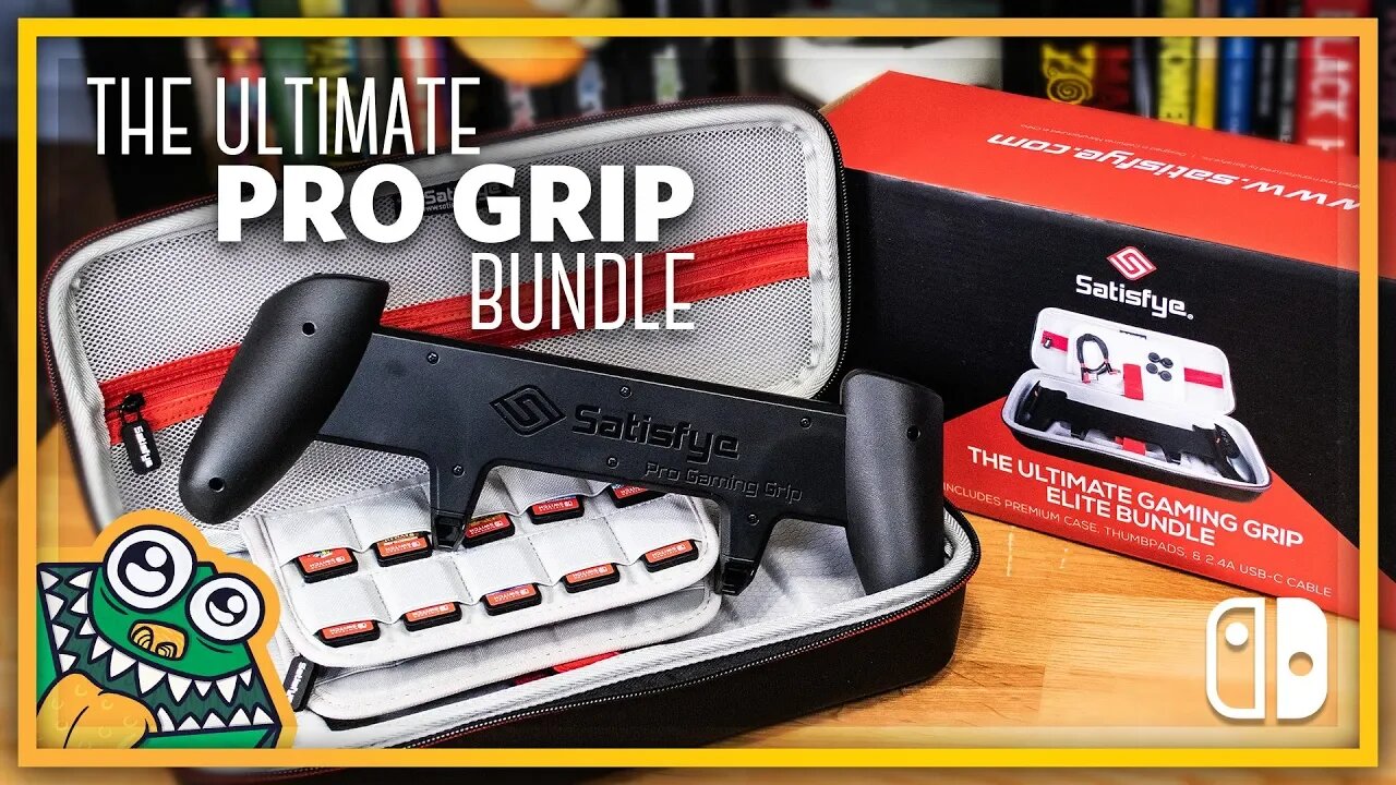 Satisfye Nintendo Switch Pro Grip Elite Bundle - Review + GIVEAWAY!