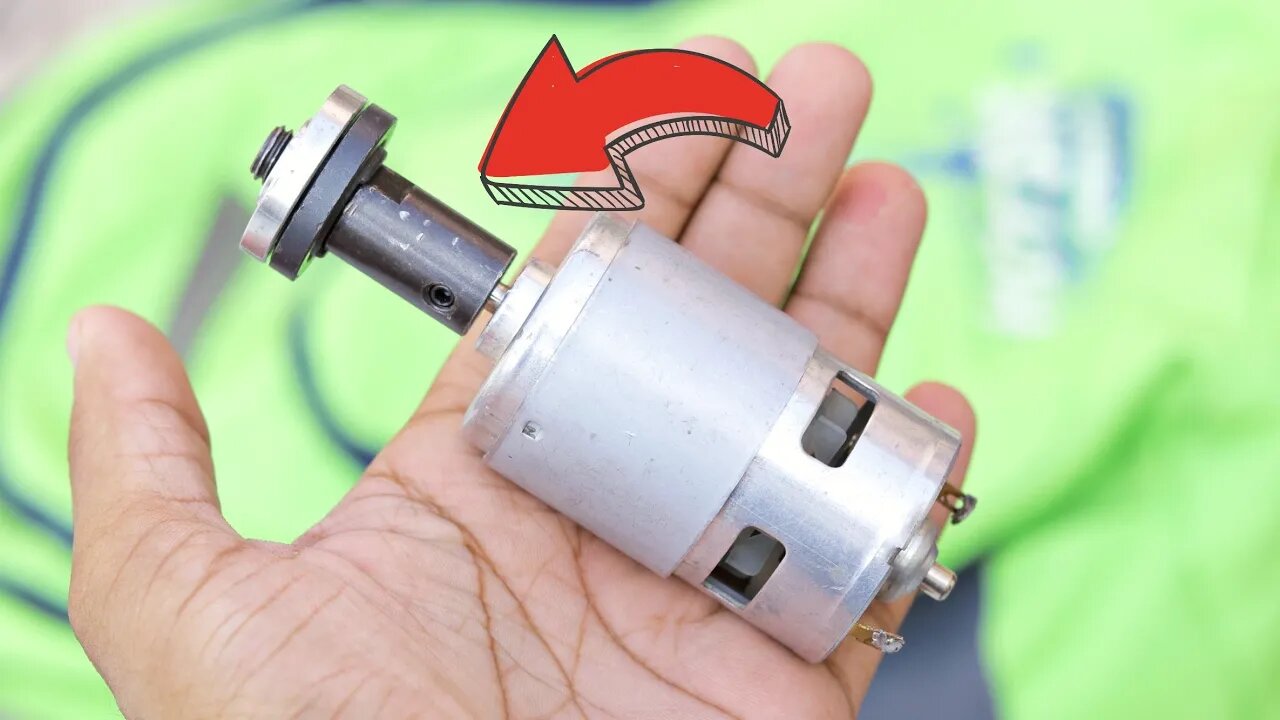 Amazing DIY idea For DC Motor