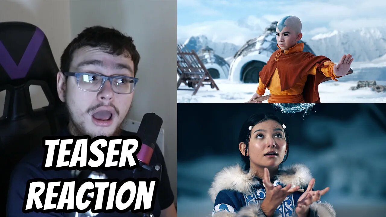 Netflix Avatar: The Last Airbender Teaser Reaction