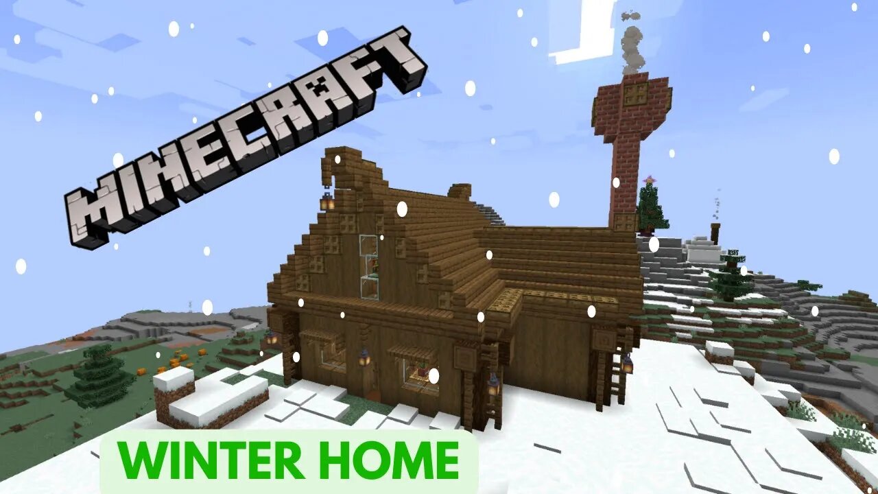 Minecraft: Winter Home Tutorial