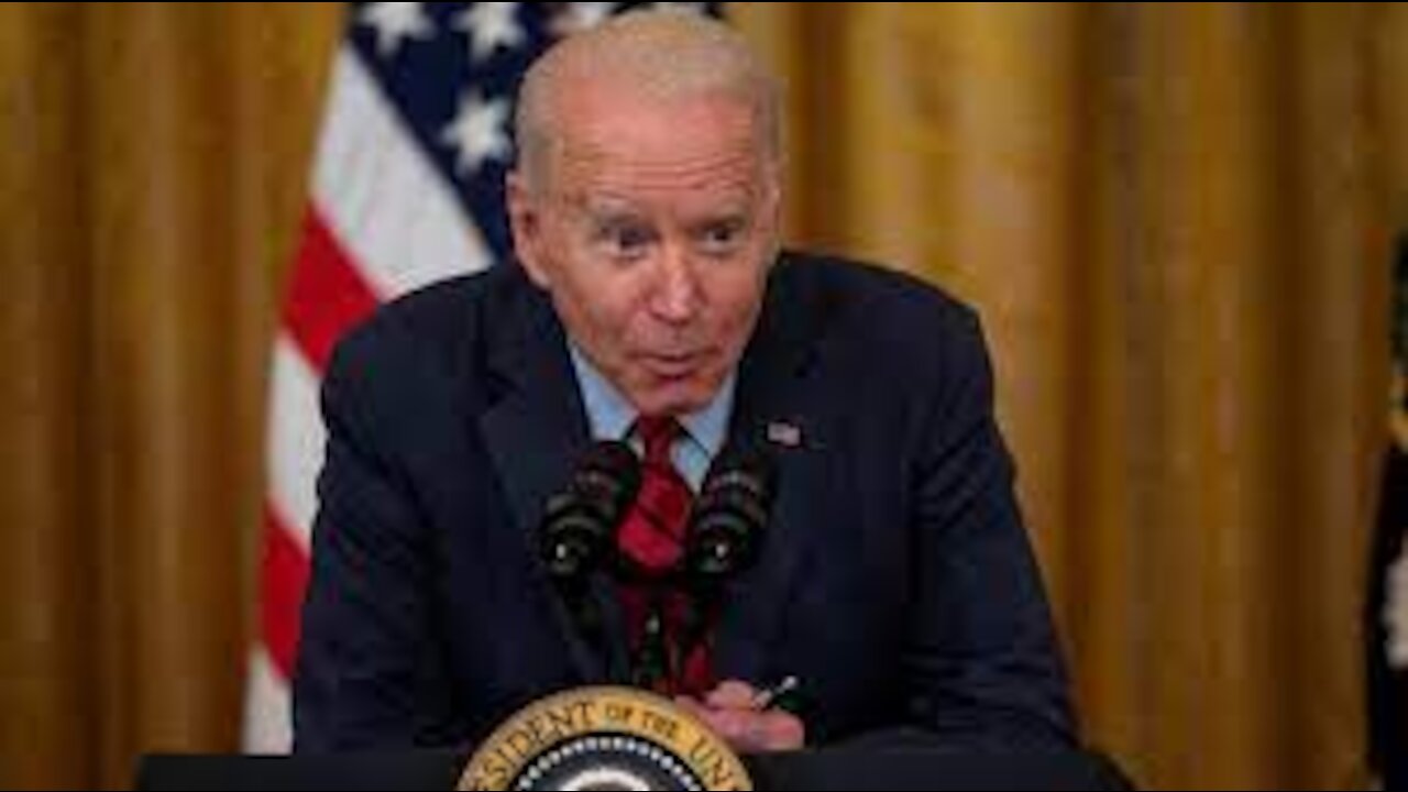 ‘Creepy’ Joe Biden Whispered Repeatedly To Reporters During Bizarre Press Conference