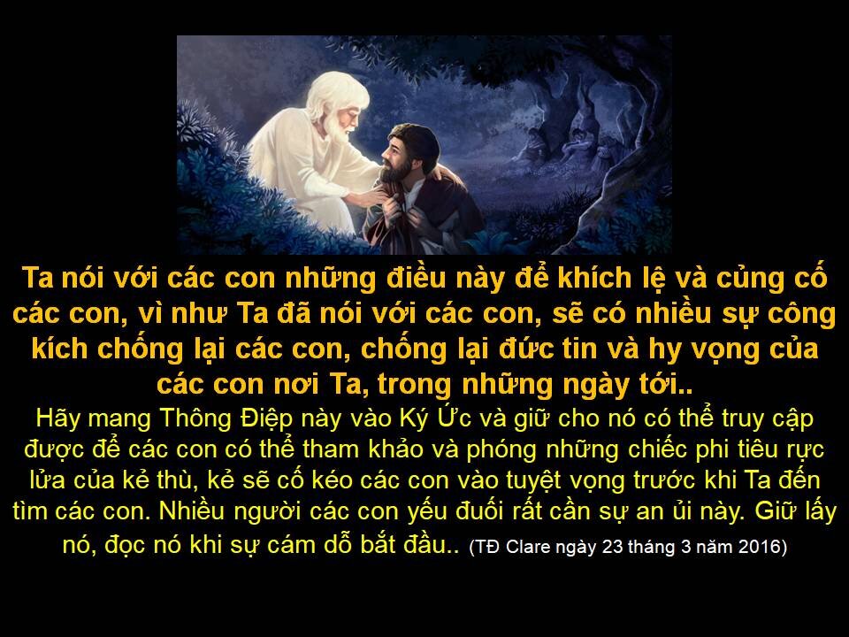 Vụ Thu Hoạch các Linh Hồn sắp tới.. Những Mất Mát và sự Bình An, Đừng Tuyệt Vọng..