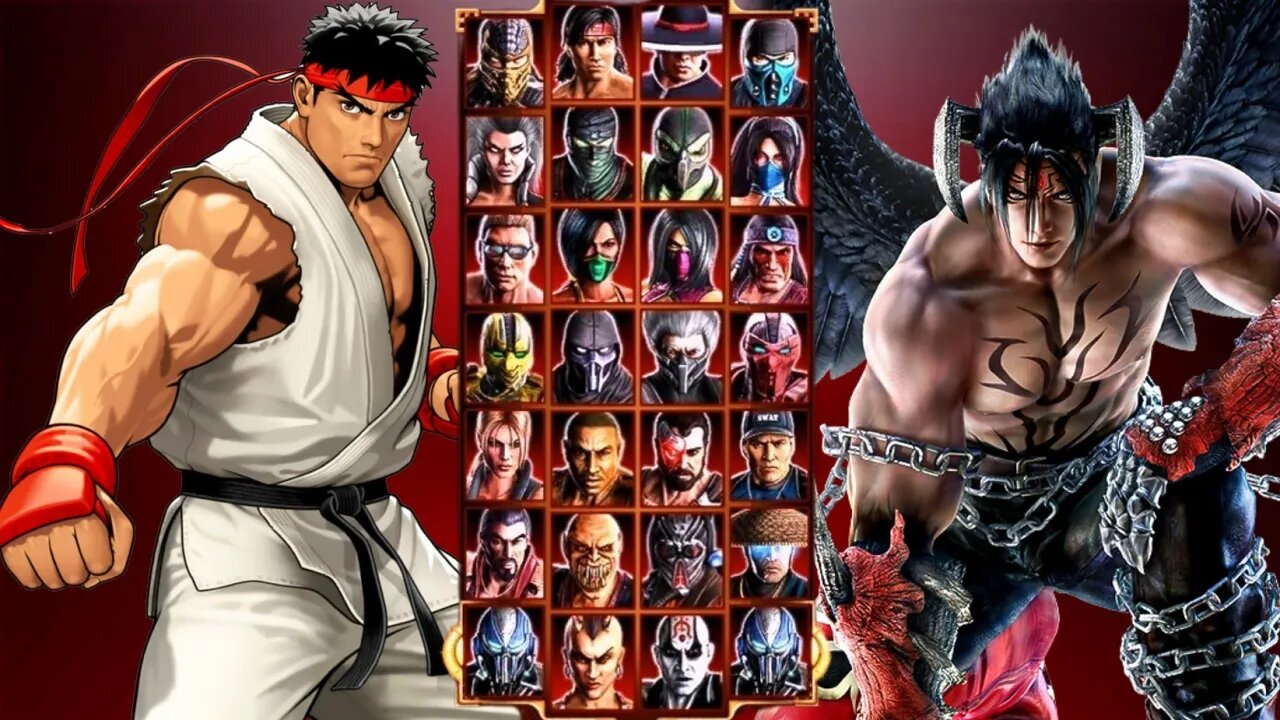 Mortal Kombat 9: Expert Tag Ladder (Ryu And Devil Jin) 😱😱😱