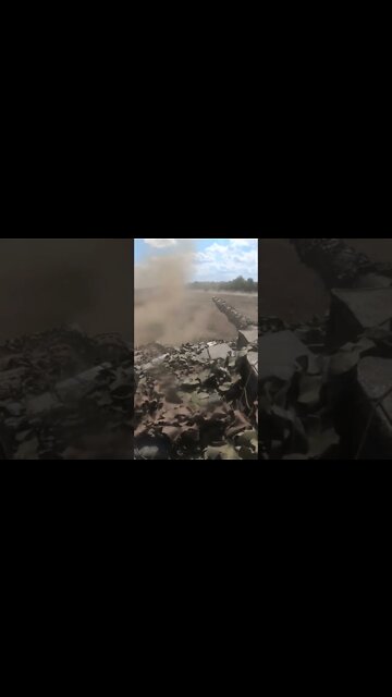 Russian T-90 and T-72 hard at work