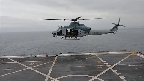 Marine Venom Helicopters Conduct Airborne Insert Drills - UNITAS 2021