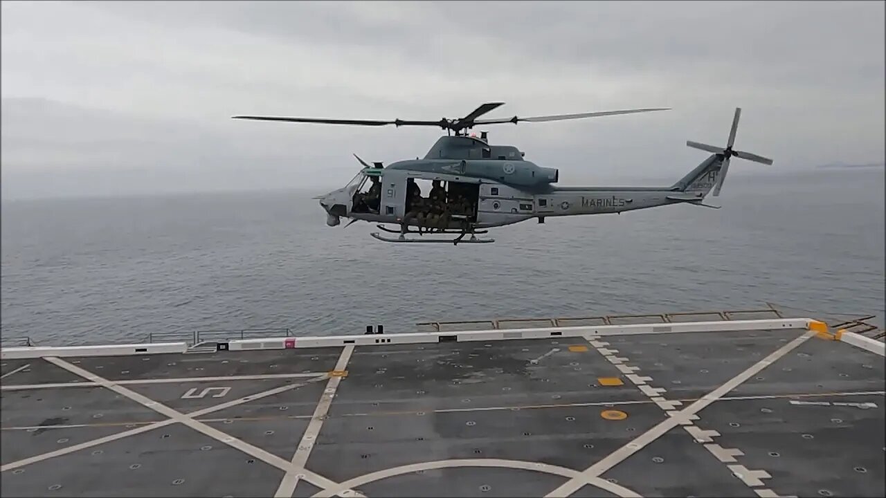 Marine Venom Helicopters Conduct Airborne Insert Drills - UNITAS 2021