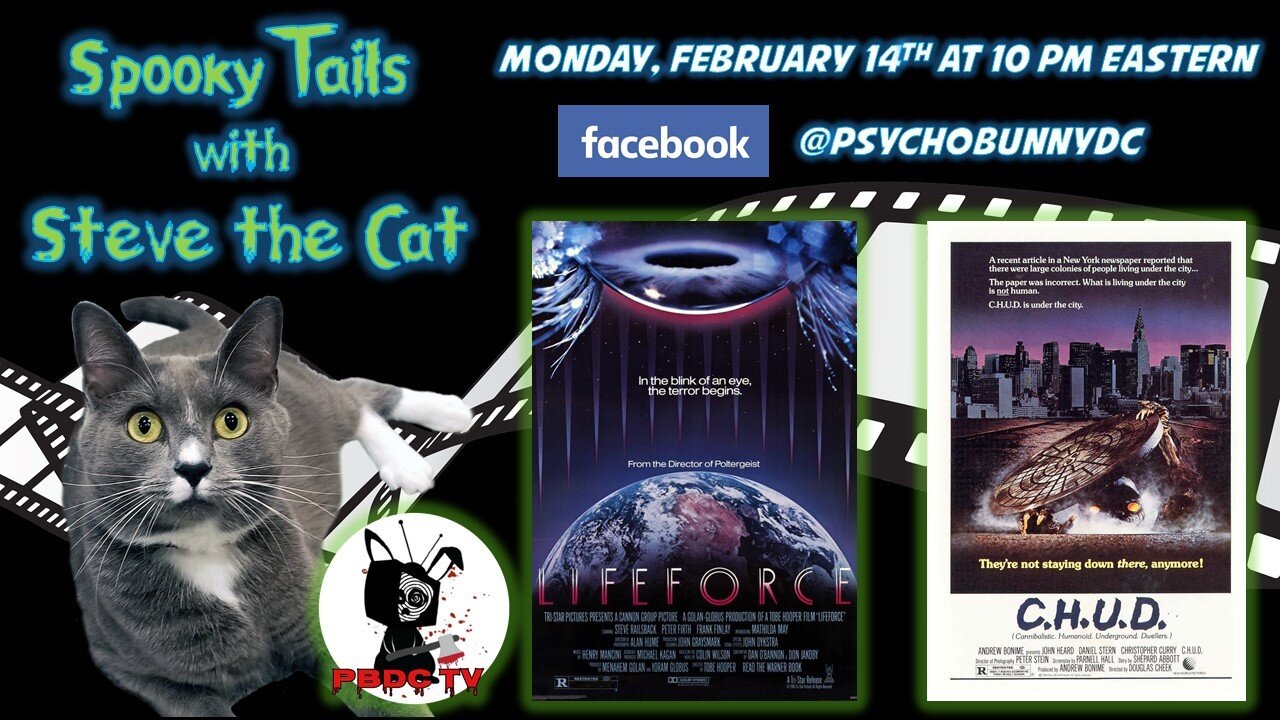 [Lifeforce]: Spooky Tails with Steve the Cat Reviews the 1985 Vampire Film!