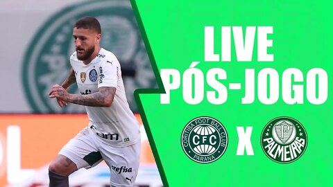 PÓS-JOGO CORITIBA 0 X 2 PALMEIRAS AO VIVO. COLETIVA ABEL FERREIRA.