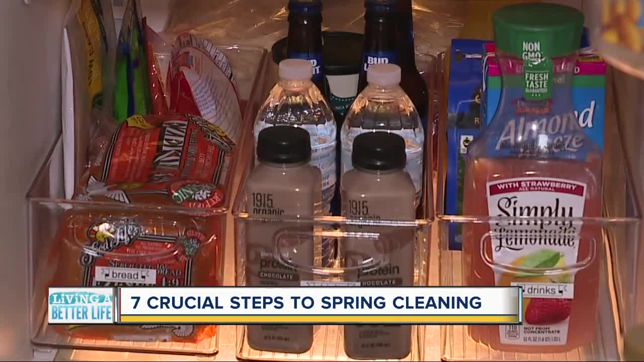 7 crucial steps to spring cleaning