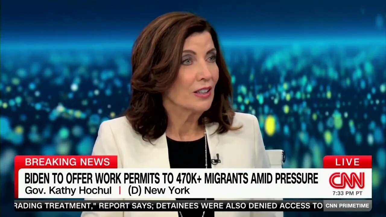 Gov Kathy Hochul On NYC Migrant Crisis: “If You’re Going To Leave Your Country, Go Somewhere Else”