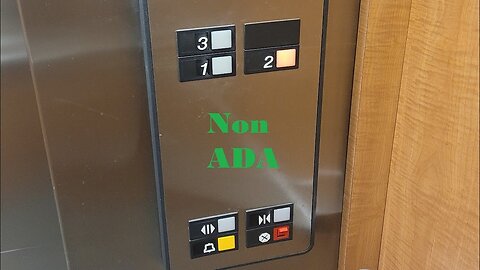 Non ADA 1983/1984 Otis Series 1 Hydraulic Elevators @ 7301 Carmel Executive Park (Charlotte NC)