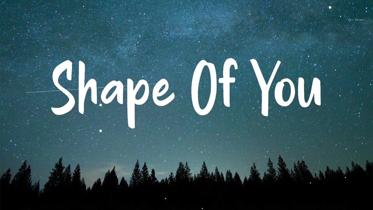 Shape of You Ed Sheeran Lyrics 2