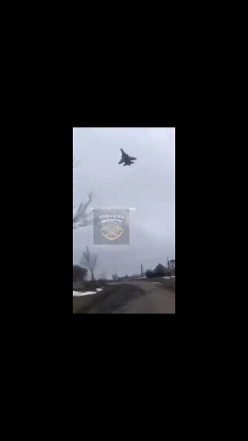 ★★★ Russian SU-34 over Khargiv, Ukraine