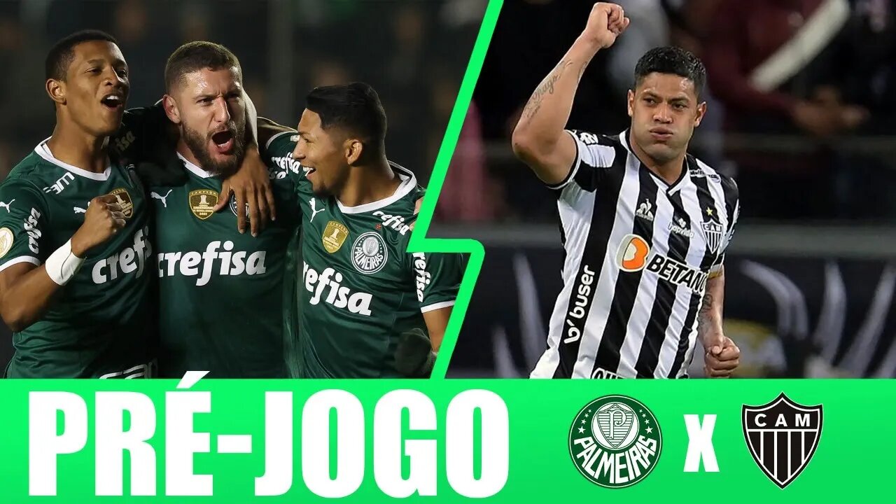 PRÉ-JOGO PALMEIRAS X ATLÉTICO-MG. AO VIVO PAULO MASSINI.