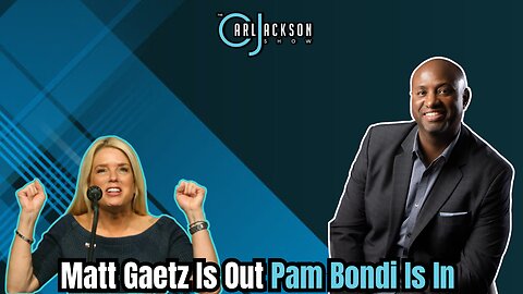 The AG Swap: Matt Gaetz Is Out. Pam Bondi Is In