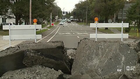 City of Tampa says CSX gave little to no heads up on road closures