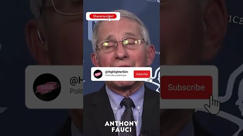 Anthony Fauci, They Can Feel Safe That They Are Not Going To Get Infected?