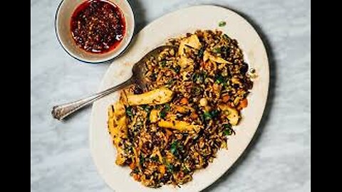 Wild Rice Stir Fry - The BEST Wild Rice Stir Fry for Dr Sebi's Alkaline Diet- Easy Wild Rice Recipe