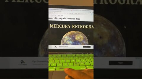 MERCURY IN RETROGRADE! #shorts