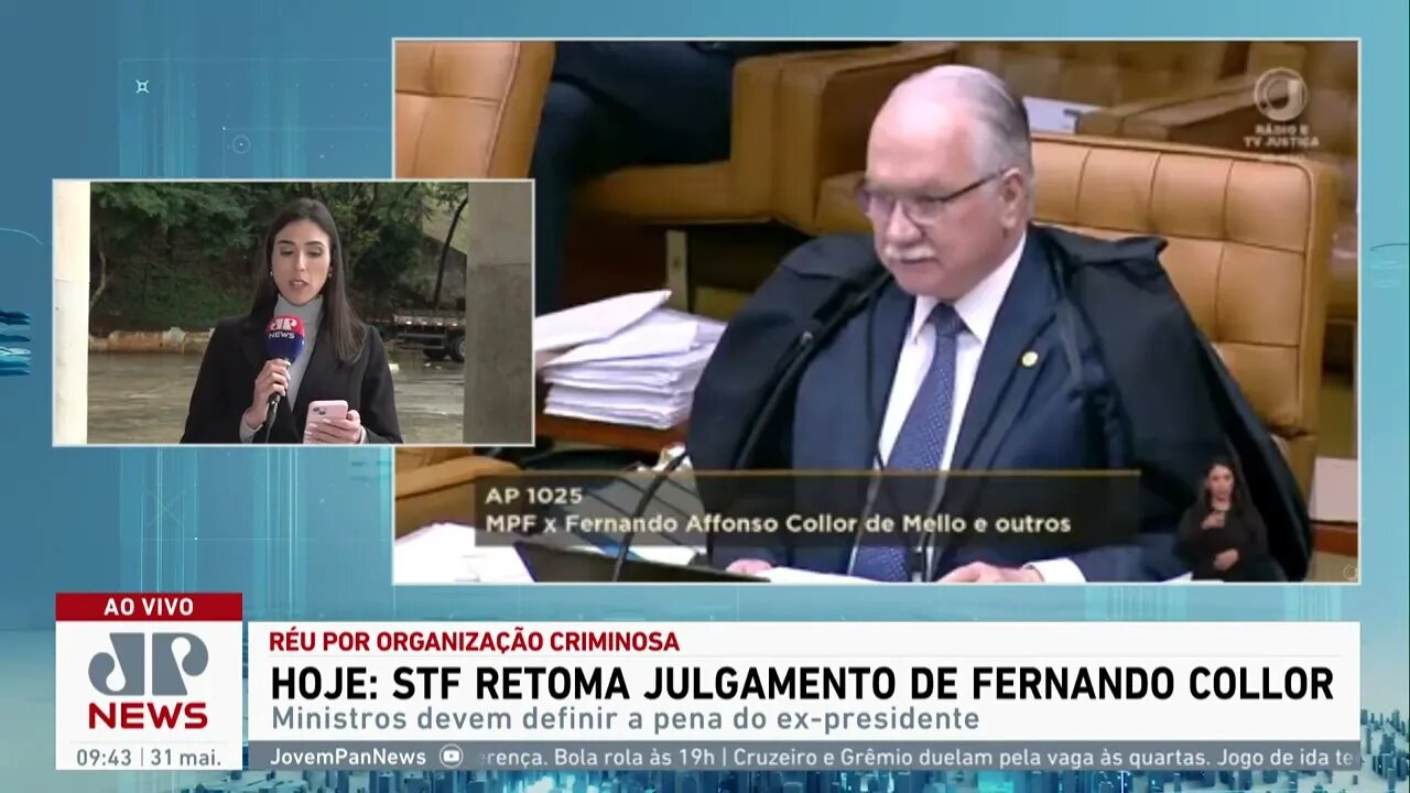 Corte do STF retoma julgamento de Fernando Collor; saiba mais