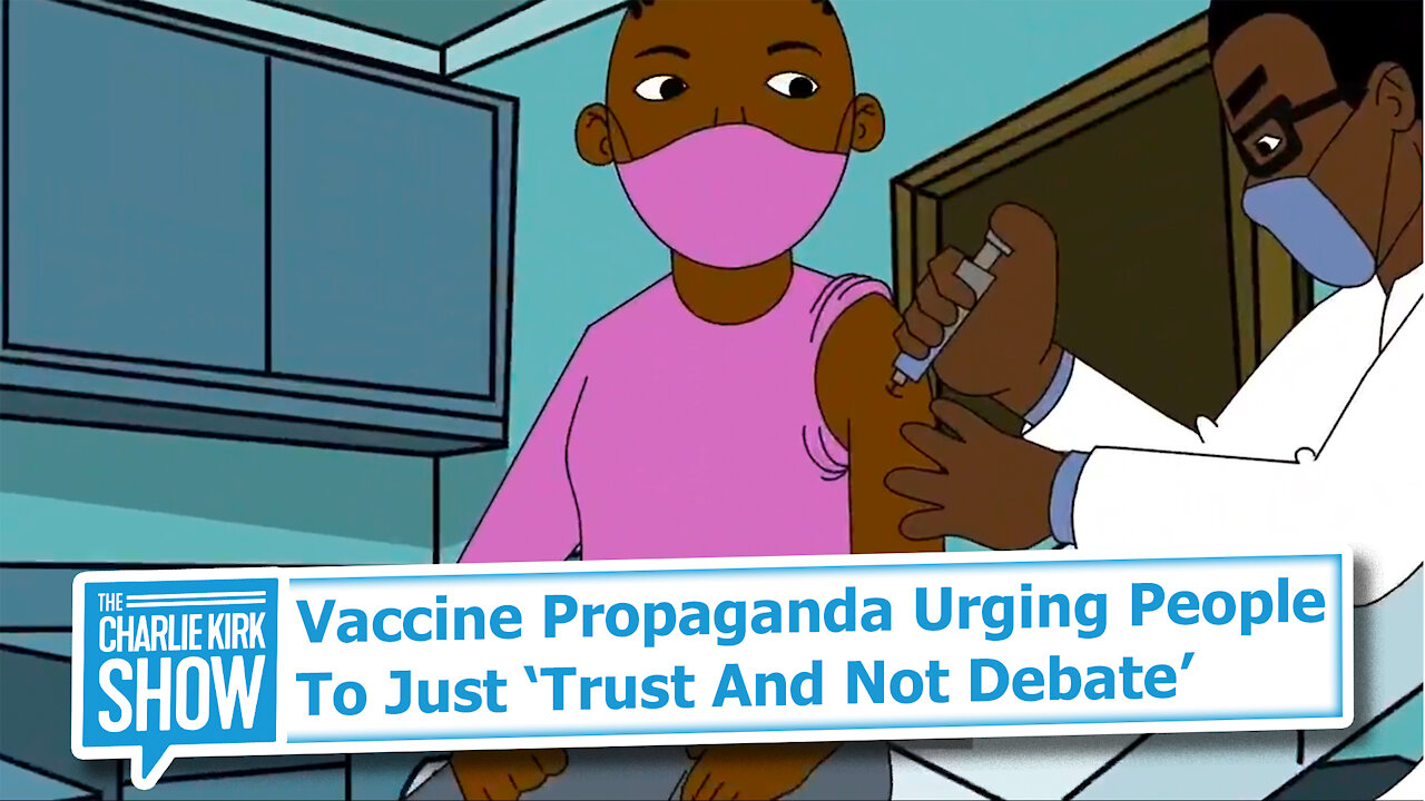 Vaccine Propaganda Urging People To Just ‘Trust And Not Debate’