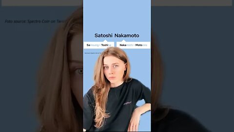 Satoshi Nakamoto: coincidență? 🤔