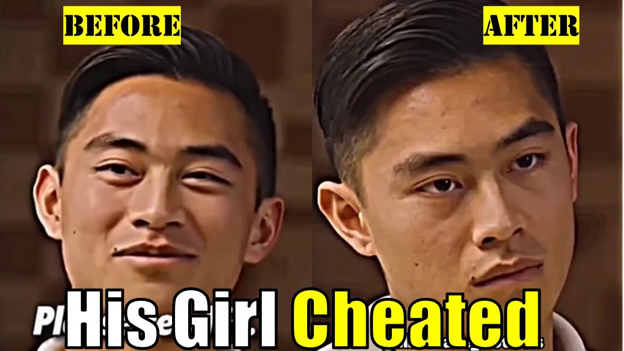 Dude finds out his gf is cheating in real time