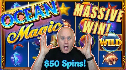 🌊 Ocean Magic Grand Jackpots 🌊 $100 High Limit Slot Session at The Monarch Resort Casino Blackhawk