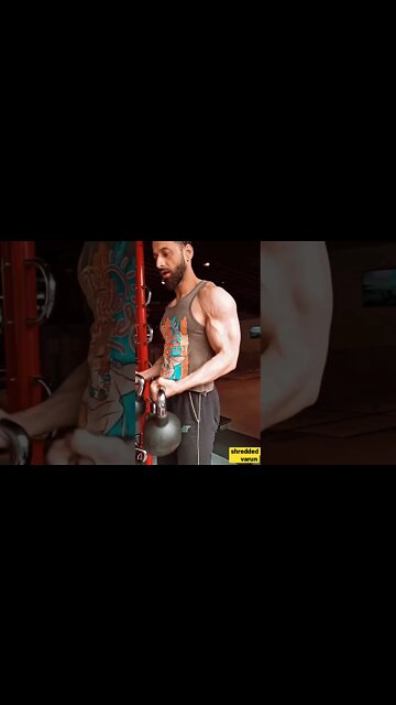 BUILD BICEP USING KETTLEBELL #shorts