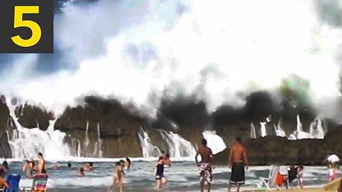 Top 5 LARGEST Rogue Waves