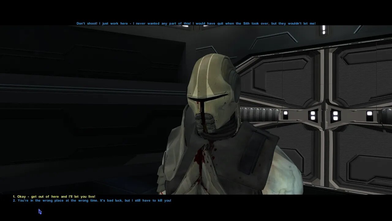 KOTOR: Sith Stalker Raids Sith Base