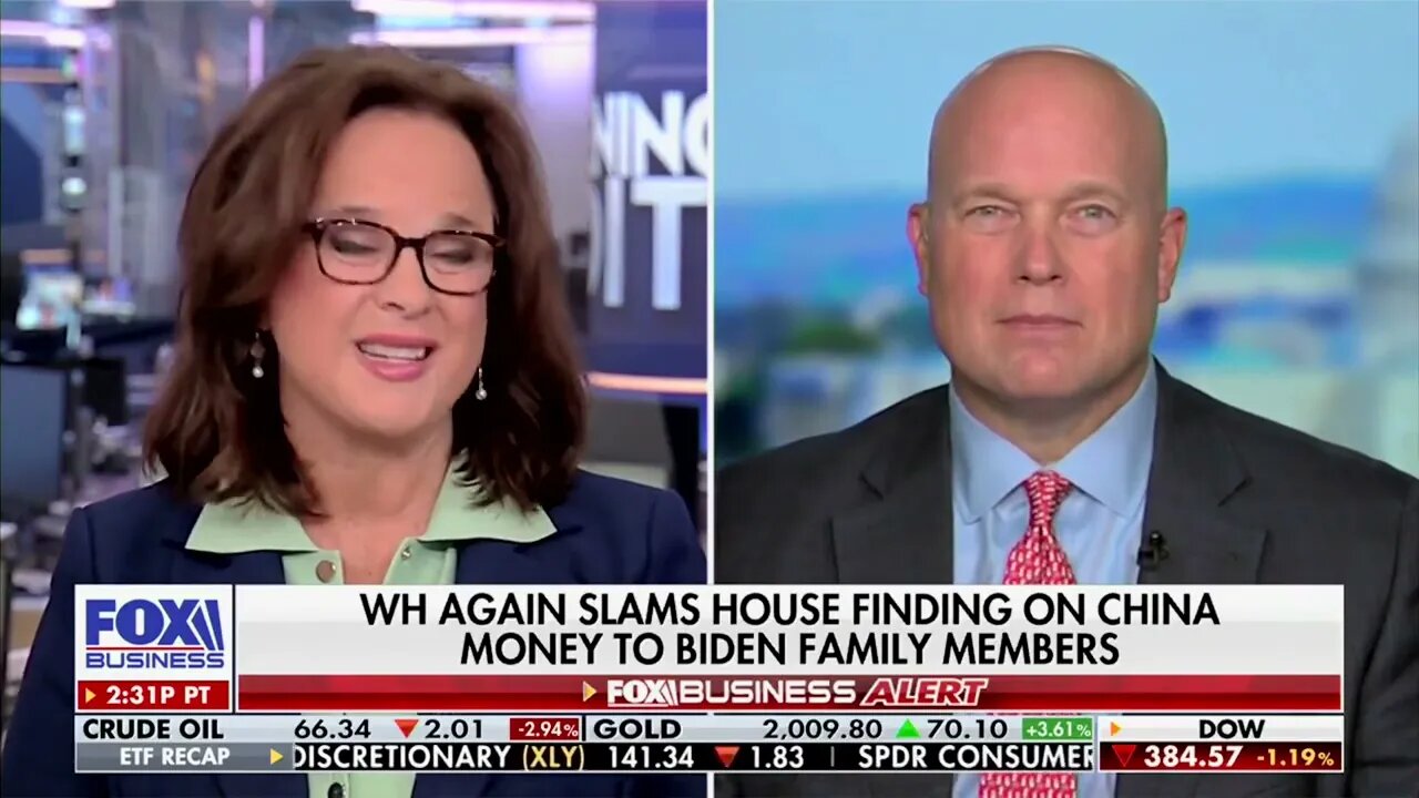 Matt Whitaker on Fox Business Network-The Evening Edit 03.17.2023
