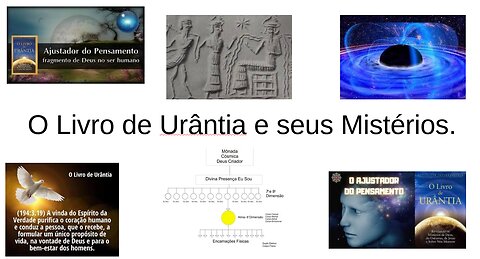 O Livro de urântia e seus mistérios - Live de 21 11 2024