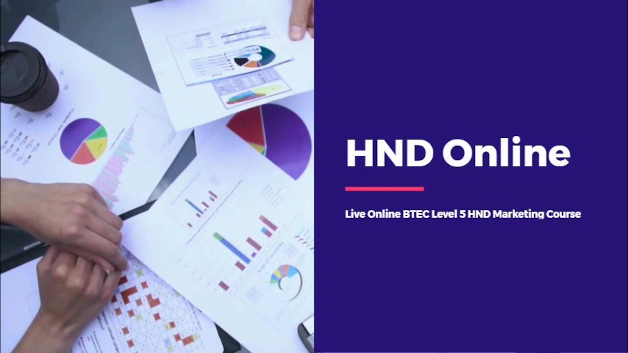 HND Online | Marketing Level 5