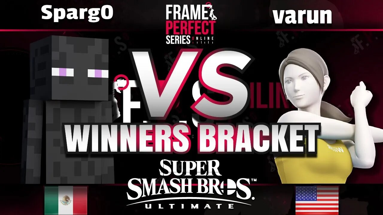 FPS3 Online Top 64 Winners - XTR | Sparg0 (Enderman) vs. Varun (Wii Fit Trainer) - Smash Ultimate