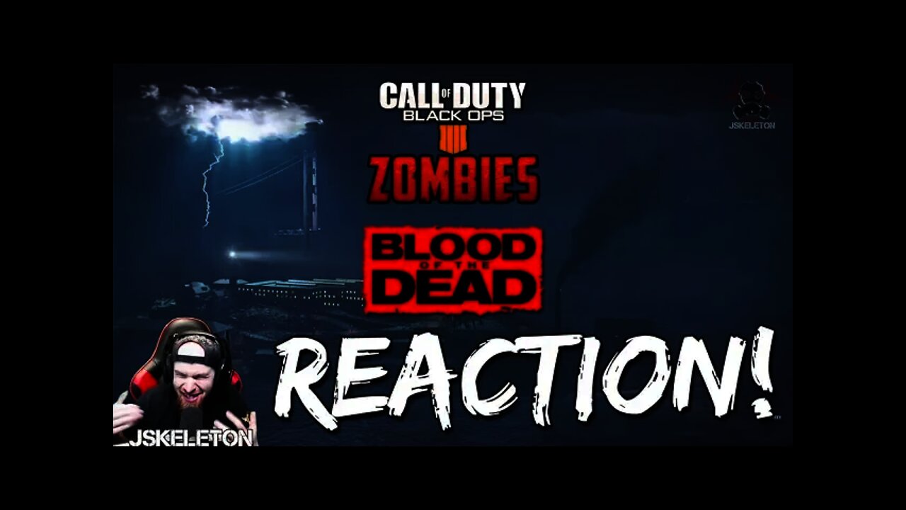 Call of Duty Black Ops 4 Zombies – Blood of the Dead Cinematic Trailer REACTION!