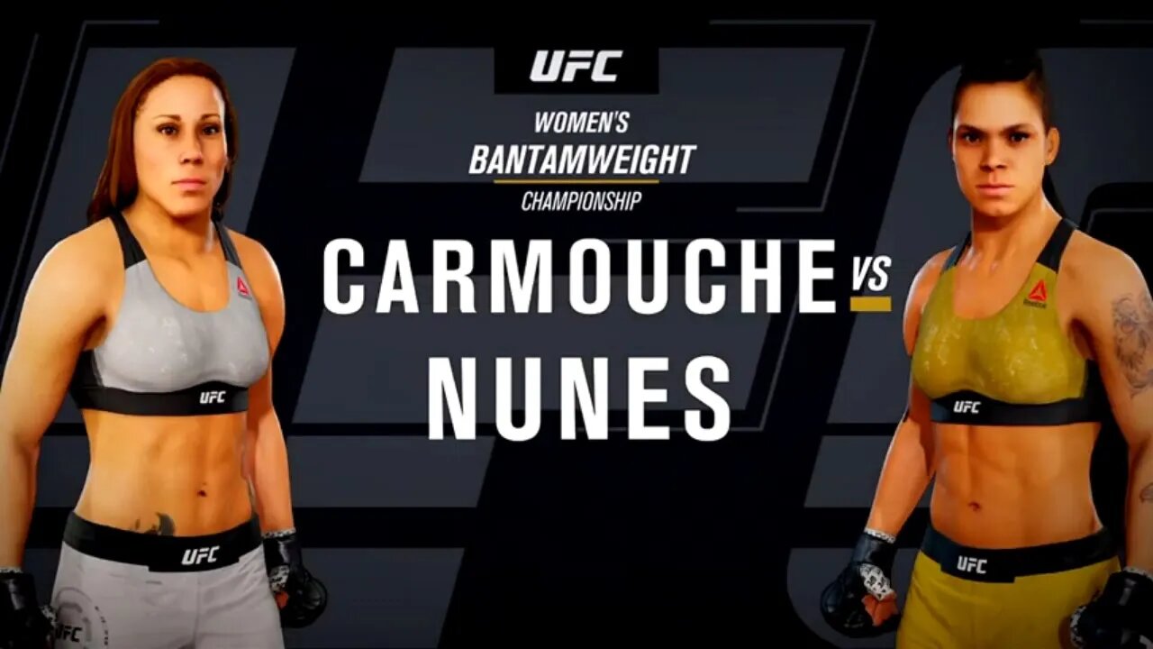 EA Sports UFC 3 Gameplay Amanda Nunes vs Liz Carmouche