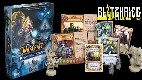 World of Warcraft: Wrath of the Lich King Board Game Unboxing + Promo Pack / Pandemic System