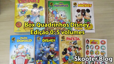 Box Quadrinhos Disney - Edição 0: 5 volumes