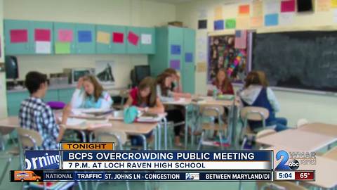 Last chance to speak about overcrowding in Baltimore County schools