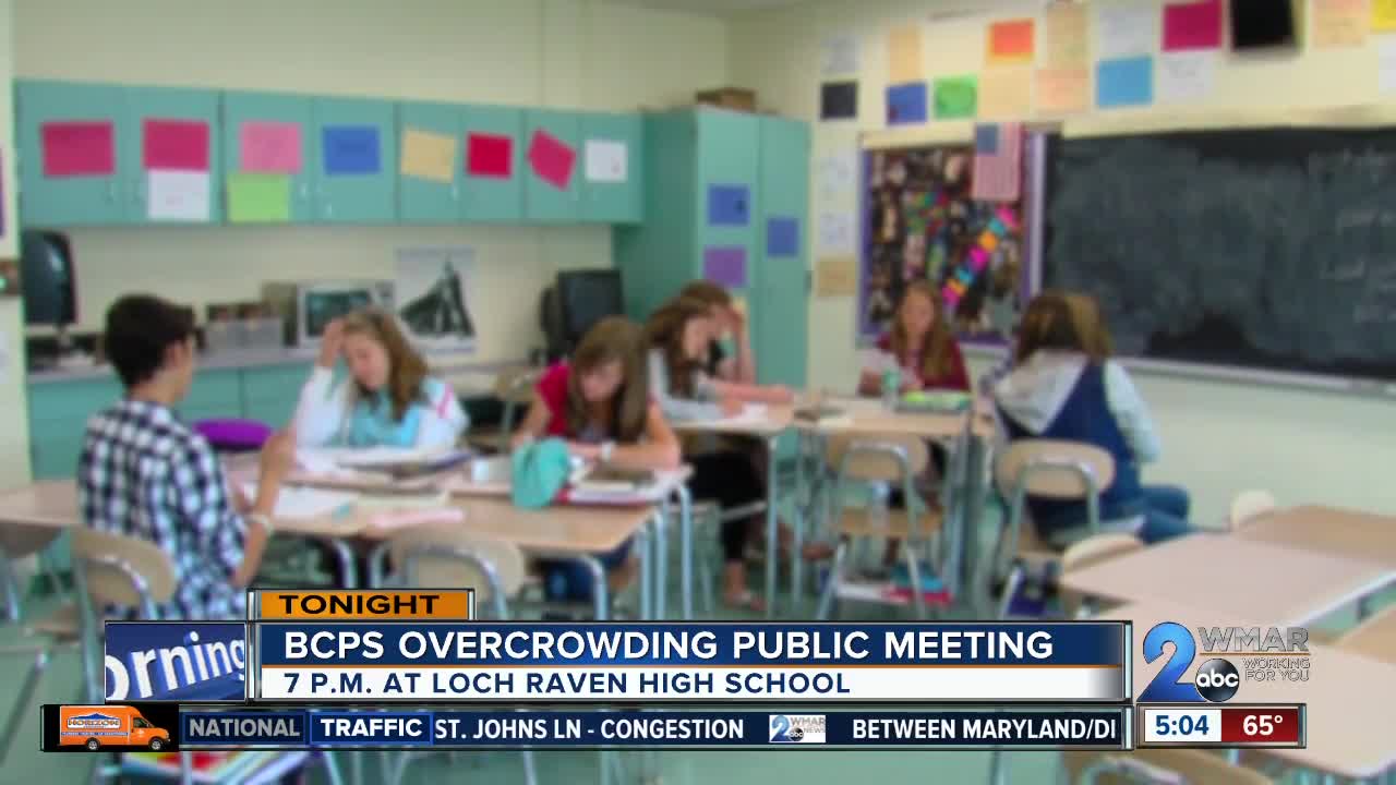 Last chance to speak about overcrowding in Baltimore County schools
