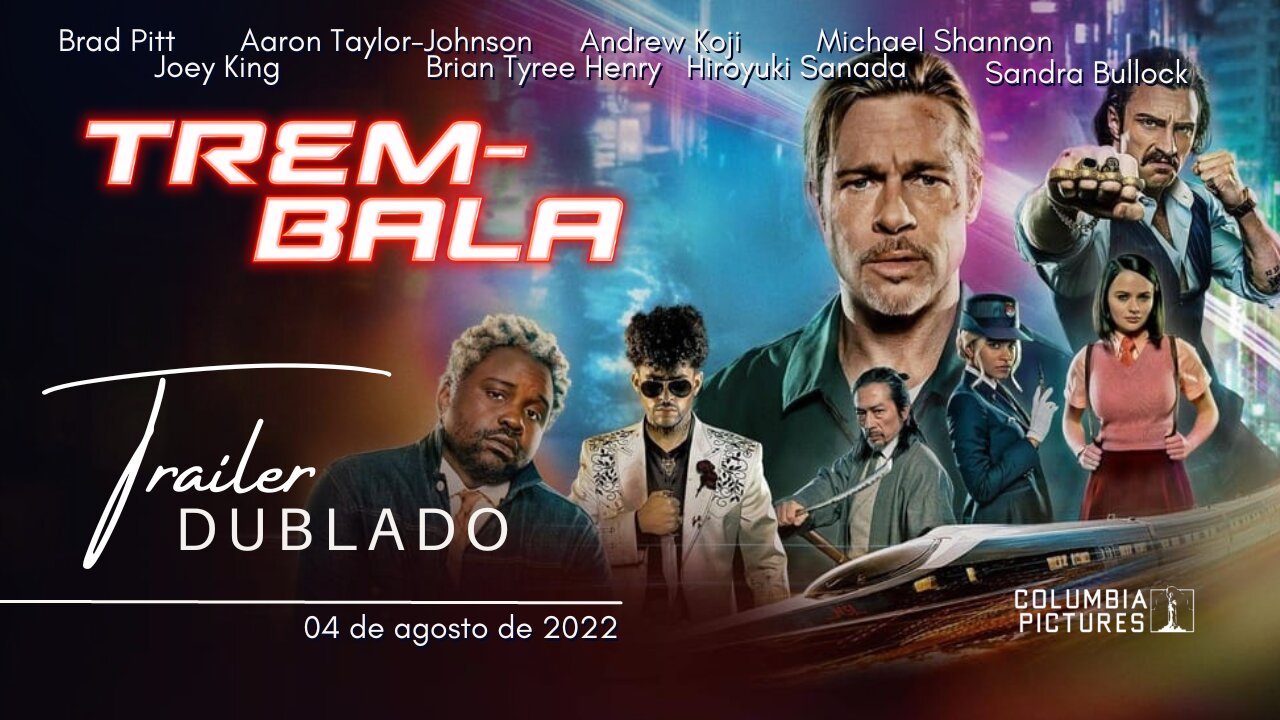 Trem-Bala | Trailer oficial dublado | 2022