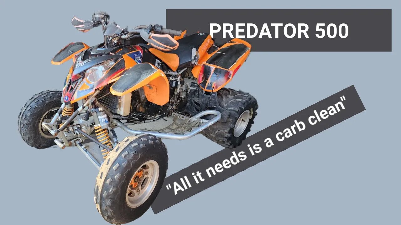 Polaris Predator 500 Ep 1: Will this $1200 ATV run?