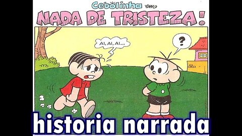 Cebolinha em-Nada de tristeza! | Gibis do Rapha