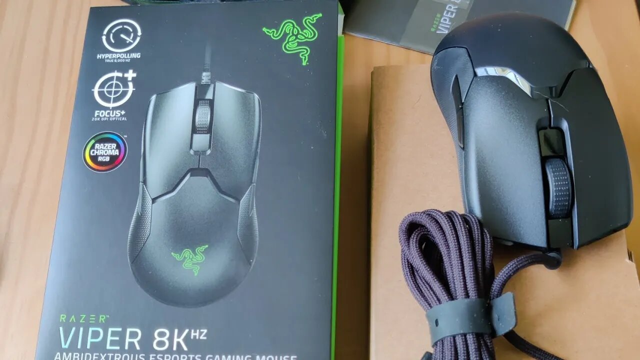 @razer Razer Viper 8k unboxing #razer #razerviper